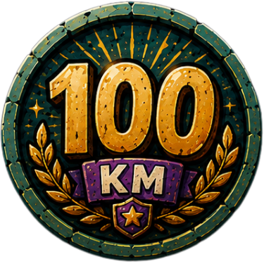 Centurion — 100km acumulados